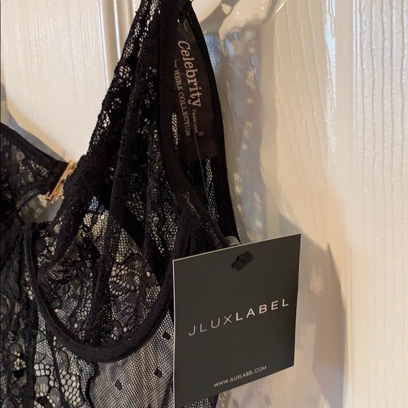 Jluxlabel Tops Nwt Jluxlabel Black All Dolled Up Lingerie Bodysui Poshmark